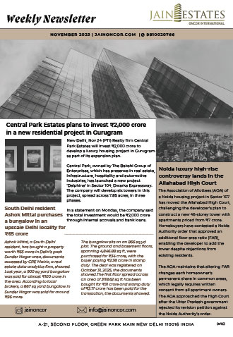 Real Estate News Delhi NCR