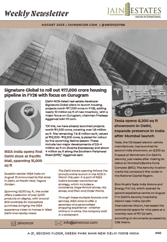 Real Estate News Delhi NCR