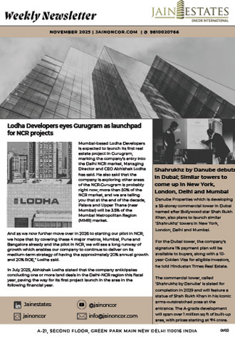 Real Estate News Delhi NCR