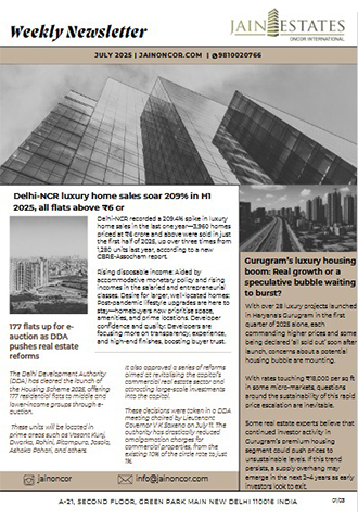 Real Estate News Delhi NCR