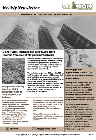 Real Estate News Delhi NCR