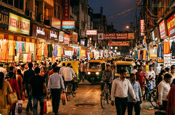 Lajpat Nagar Market, New Delhi